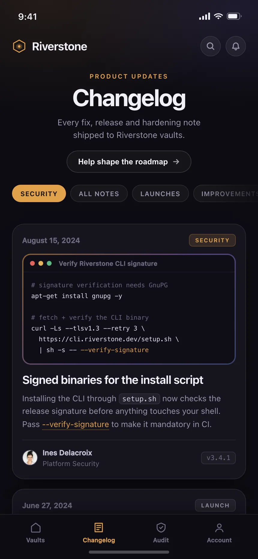 Changelog