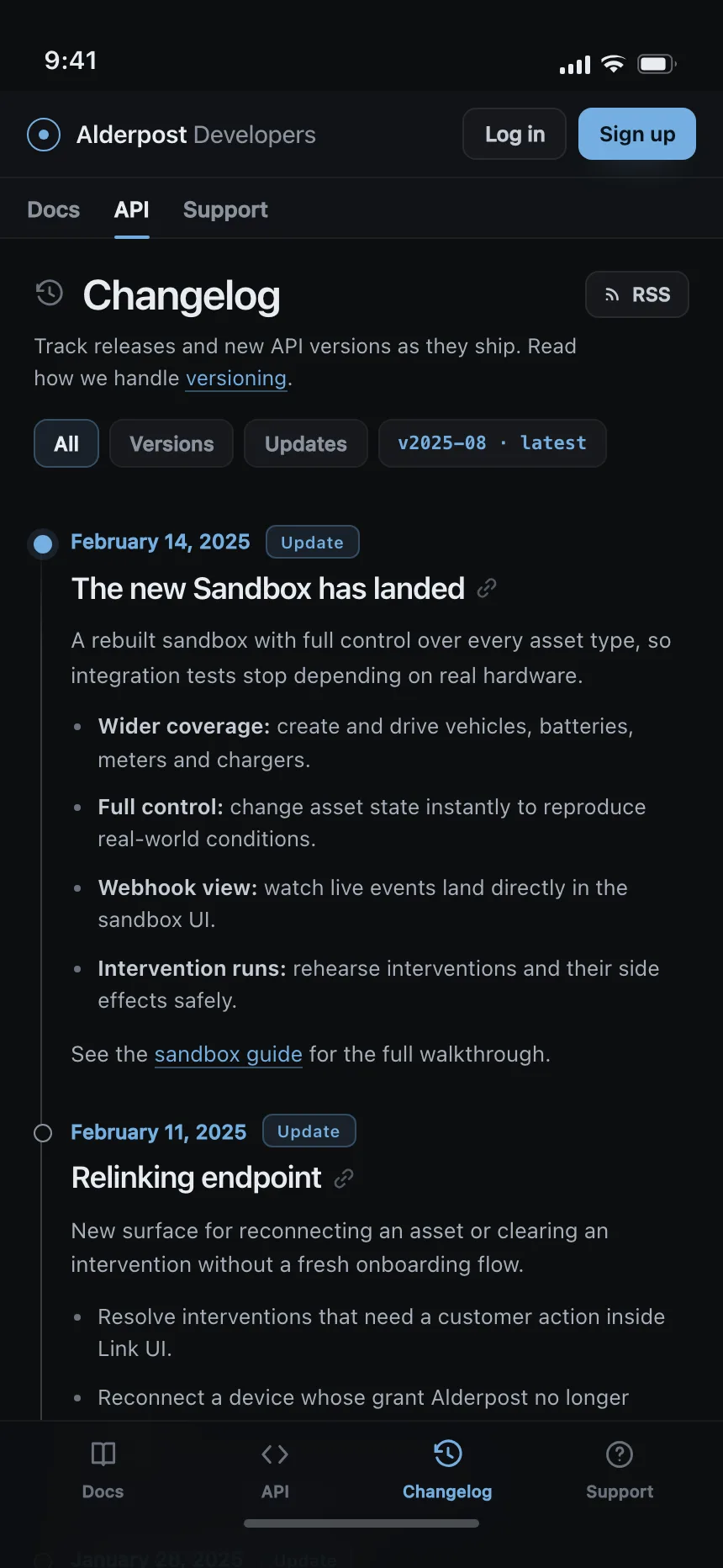 Changelog