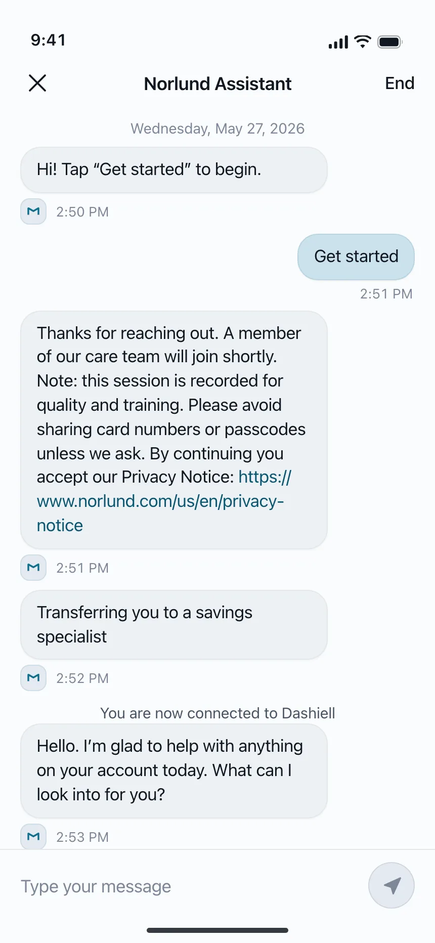 Chat bot