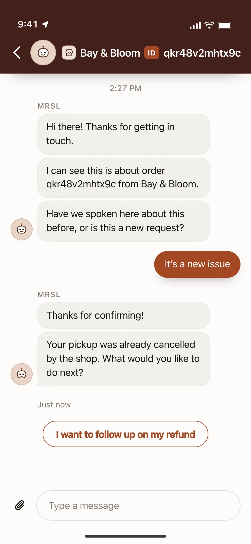 Chat bot