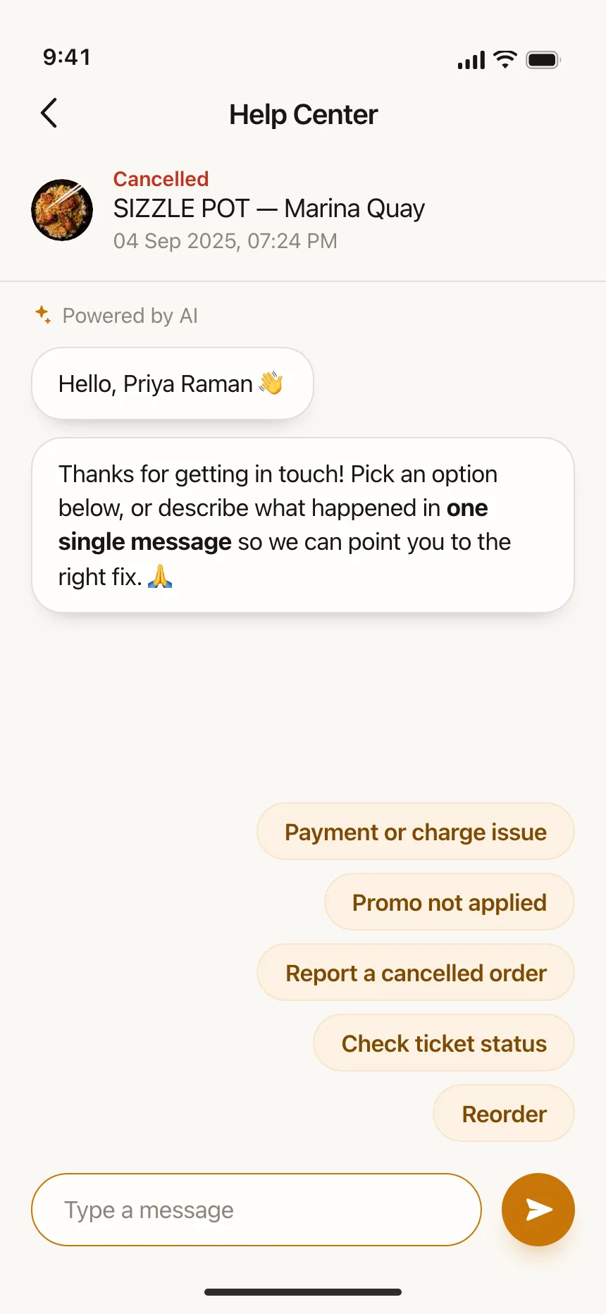 Chat bot
