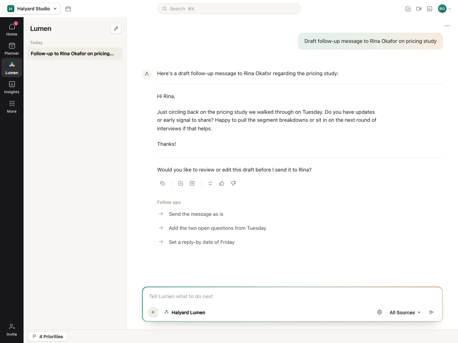 Chat bot