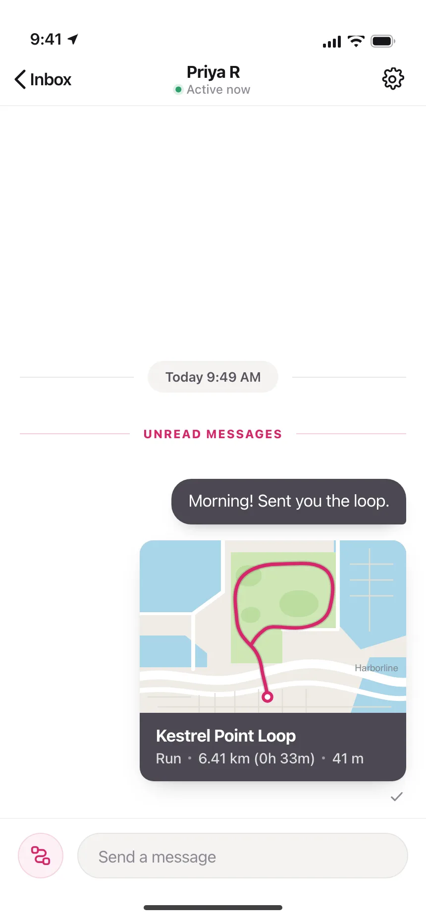 Chat detail