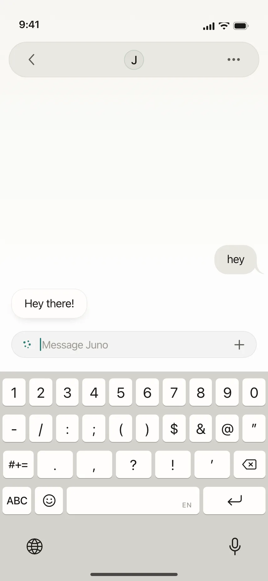 Chat detail