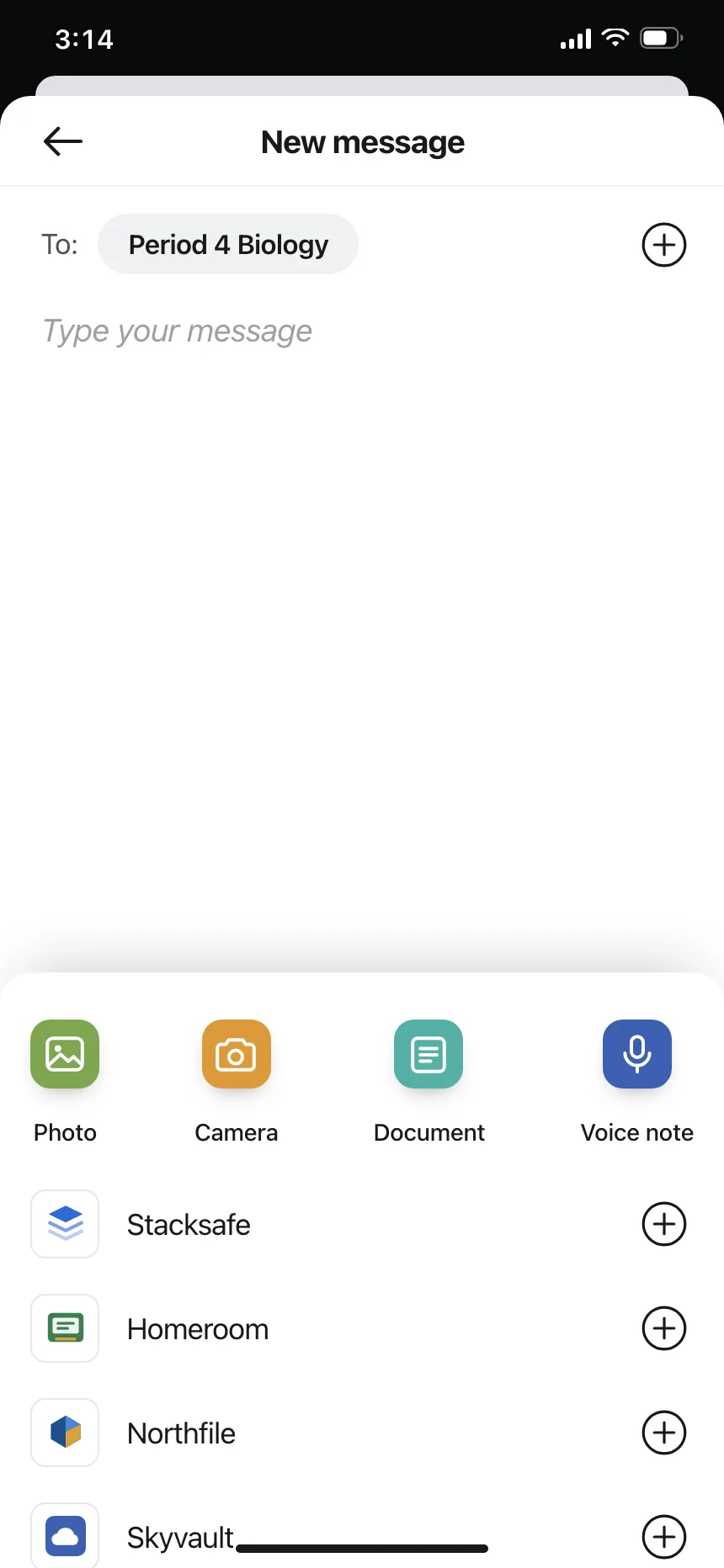Chat detail
