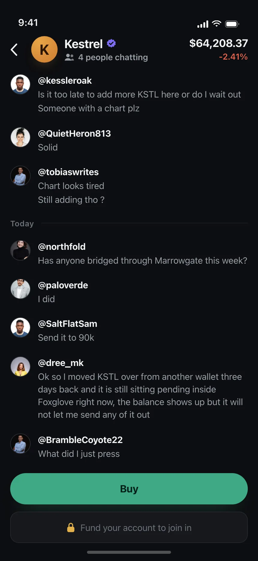 Chat detail