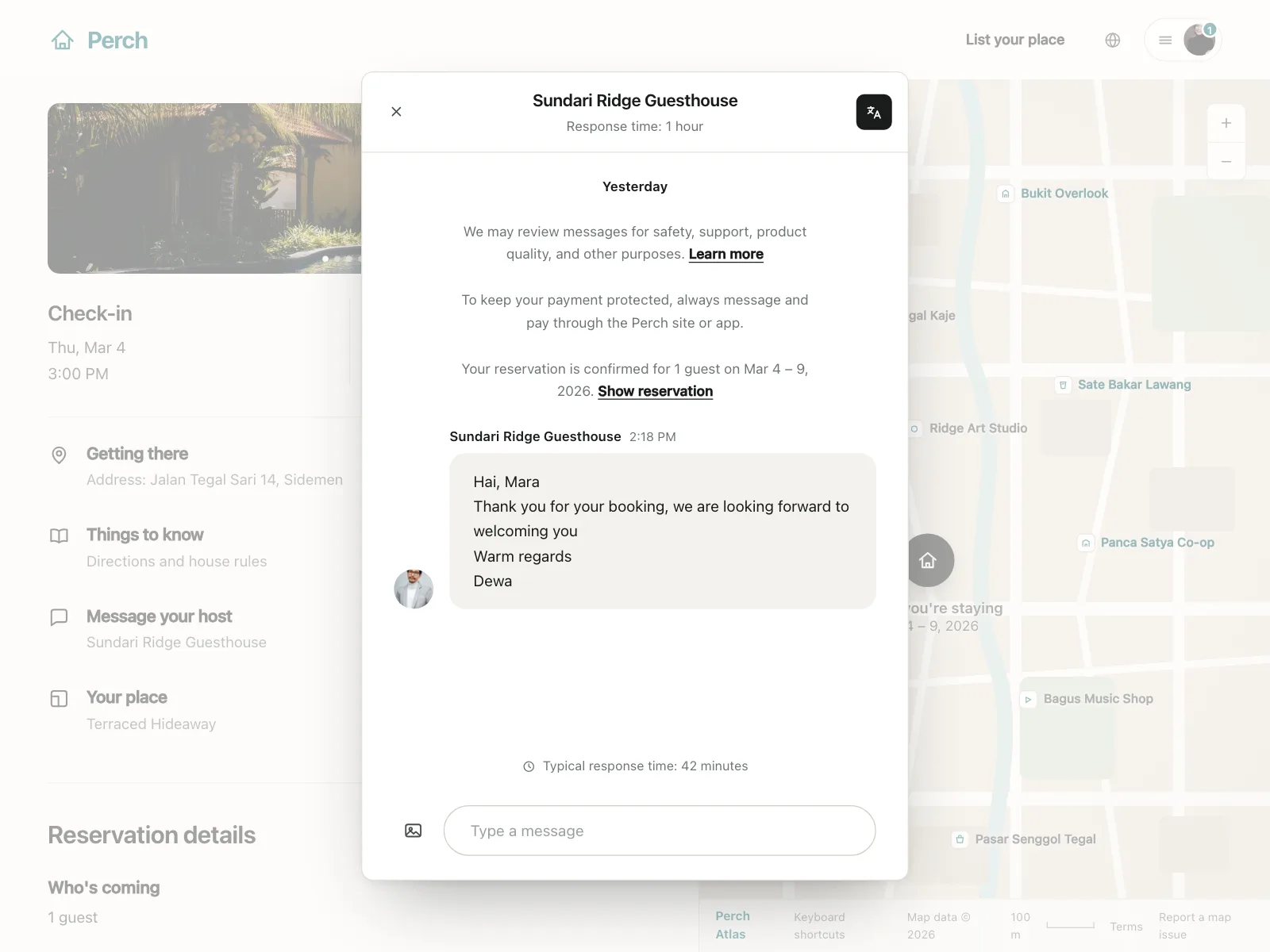 Chat detail