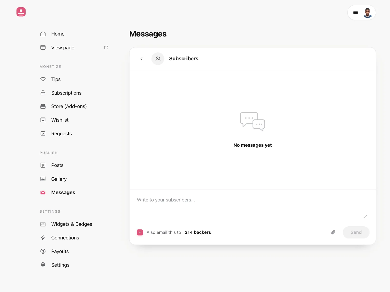 Chat detail