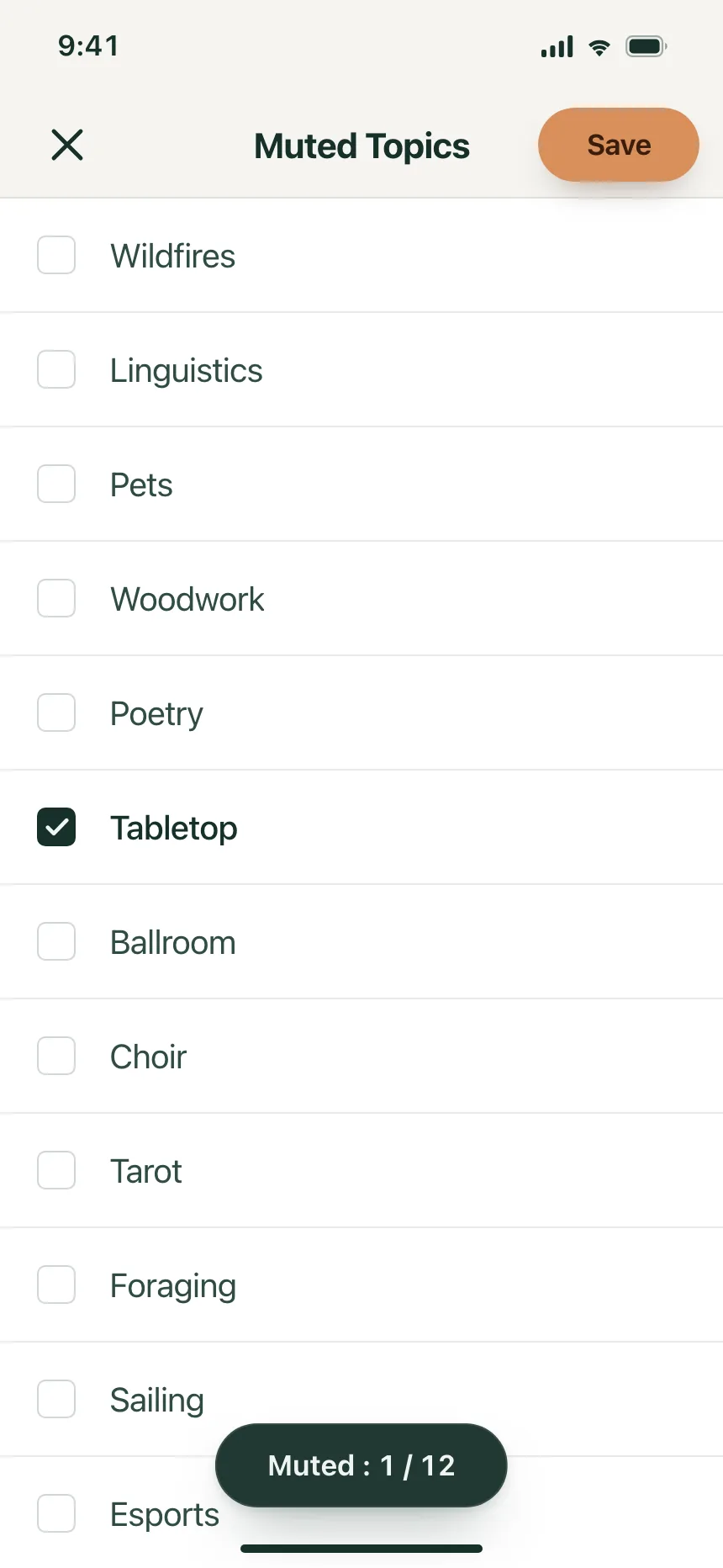 Checkbox