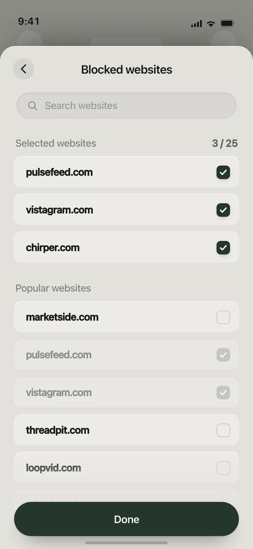 Checkbox