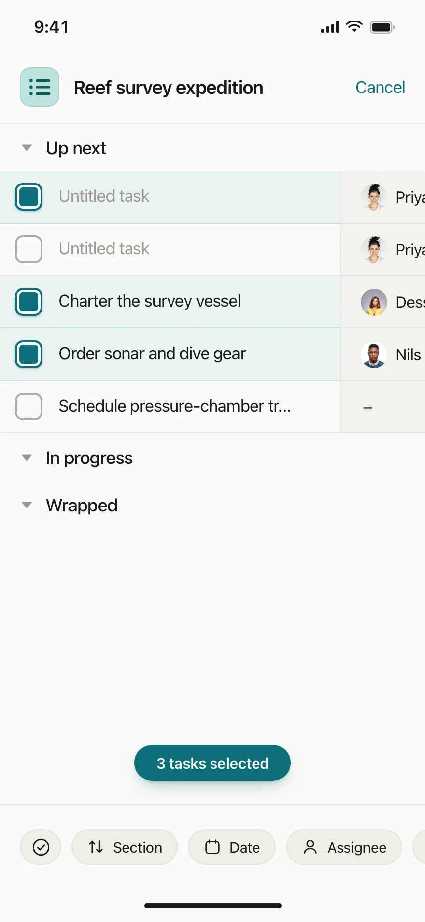 Checklist