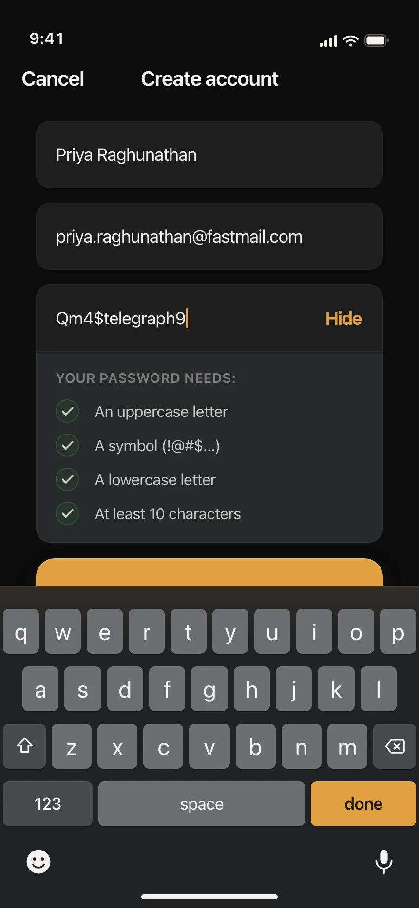 Checklist