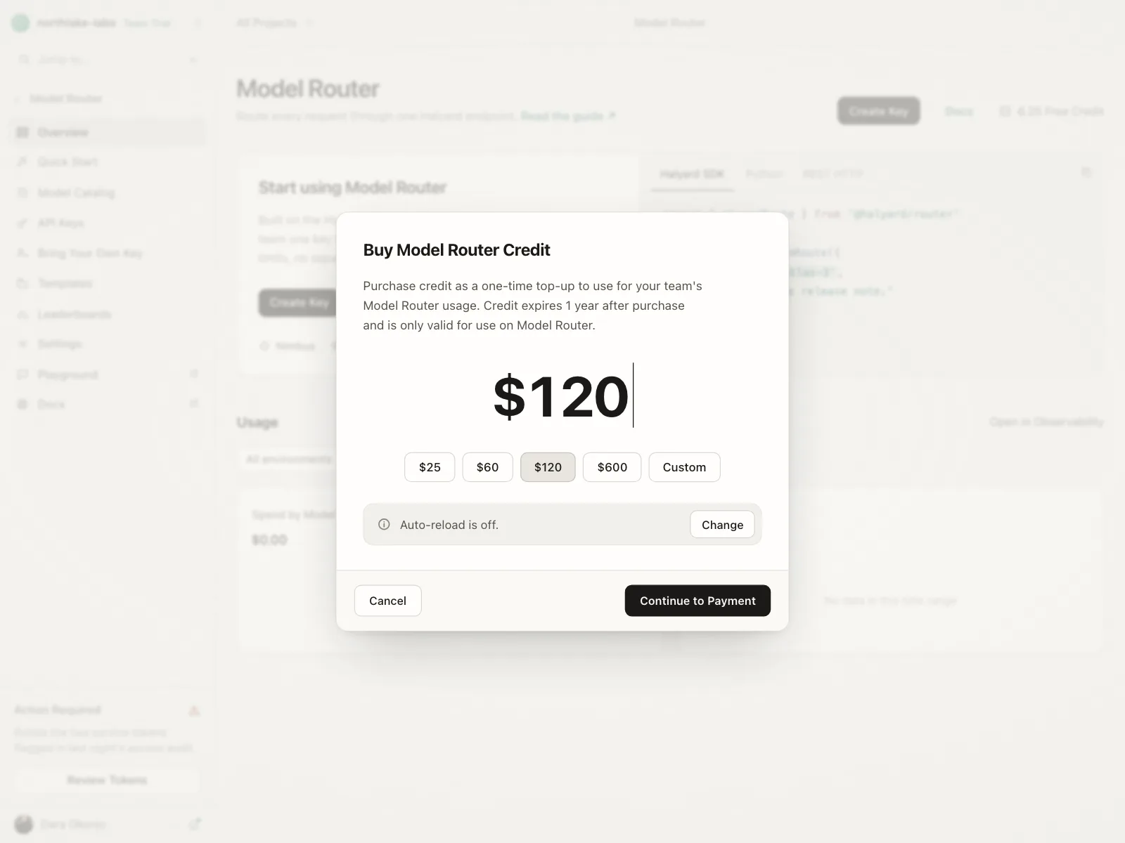 Checkout