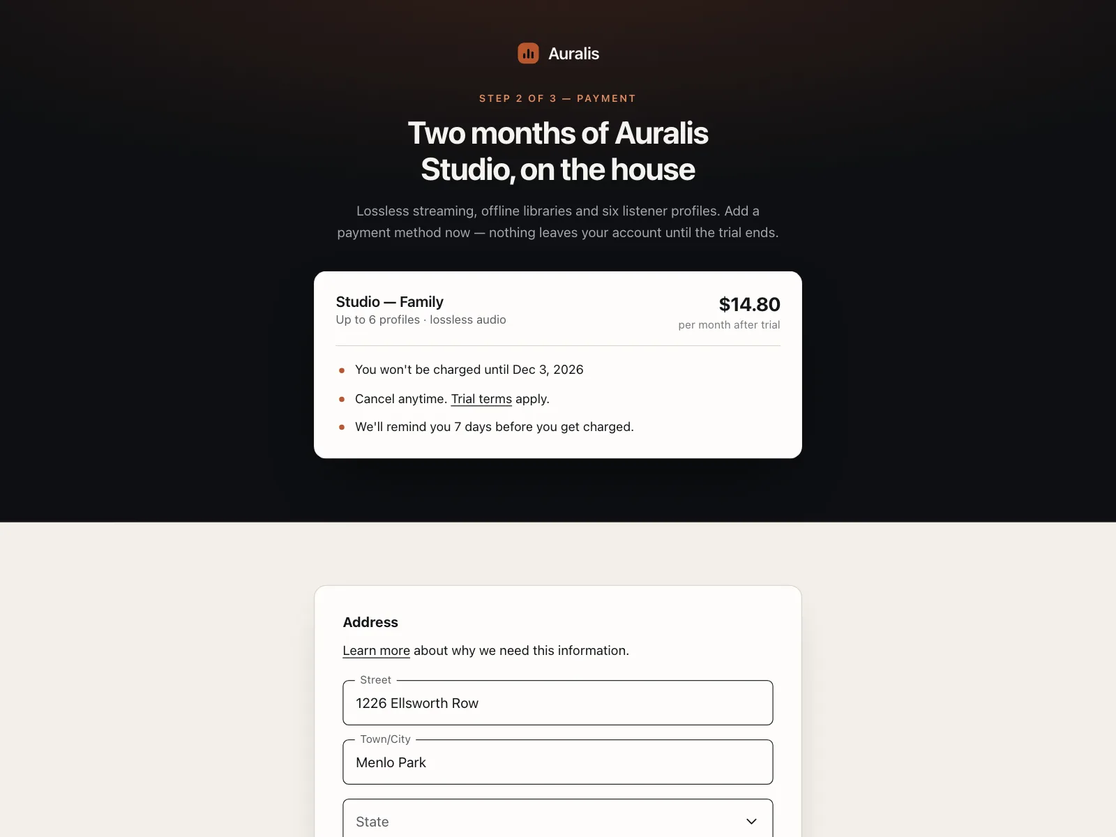 Checkout