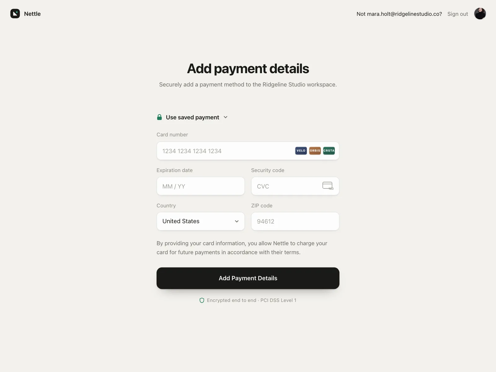 Checkout