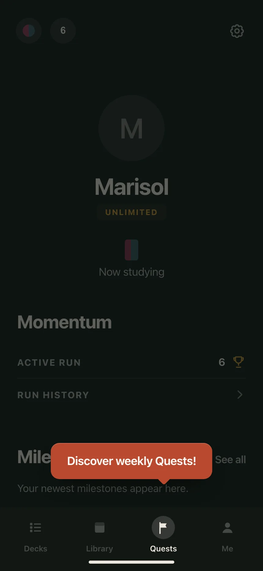 Coach marks