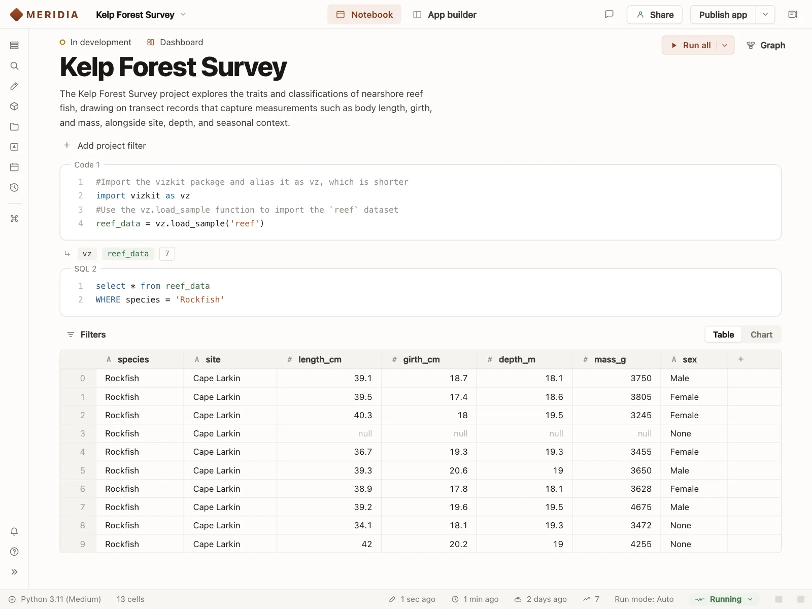 Code editor