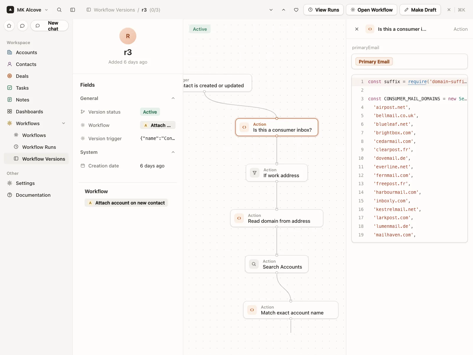 Code editor