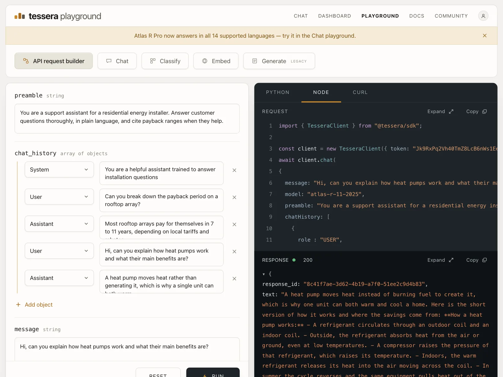 Code editor