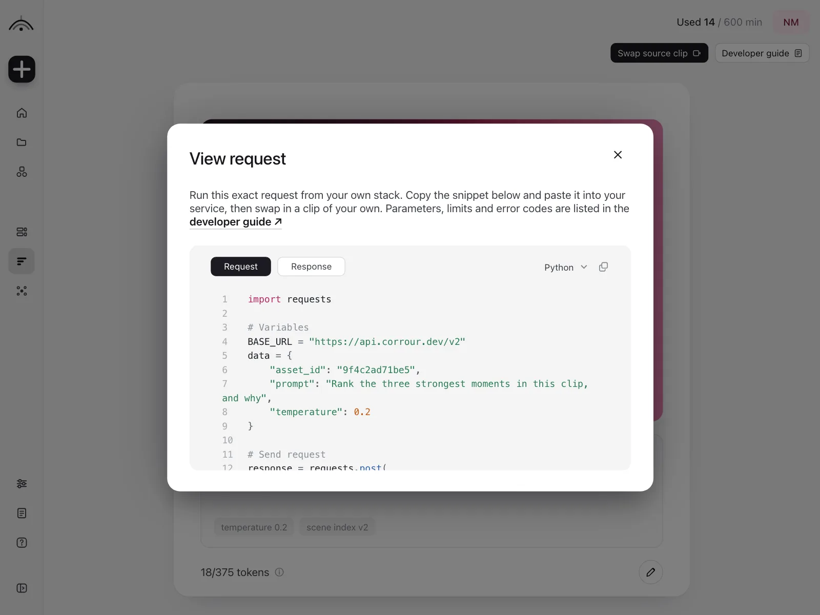 Code snippet