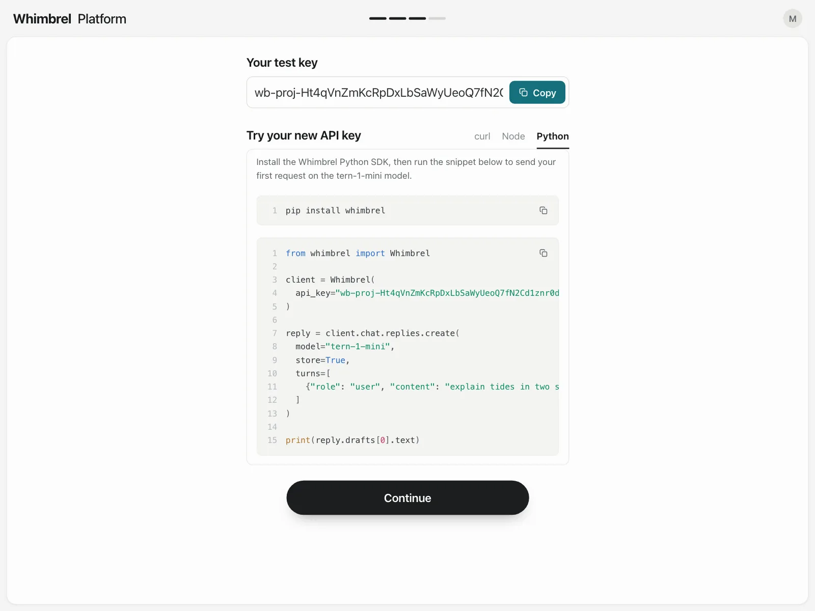 Code snippet