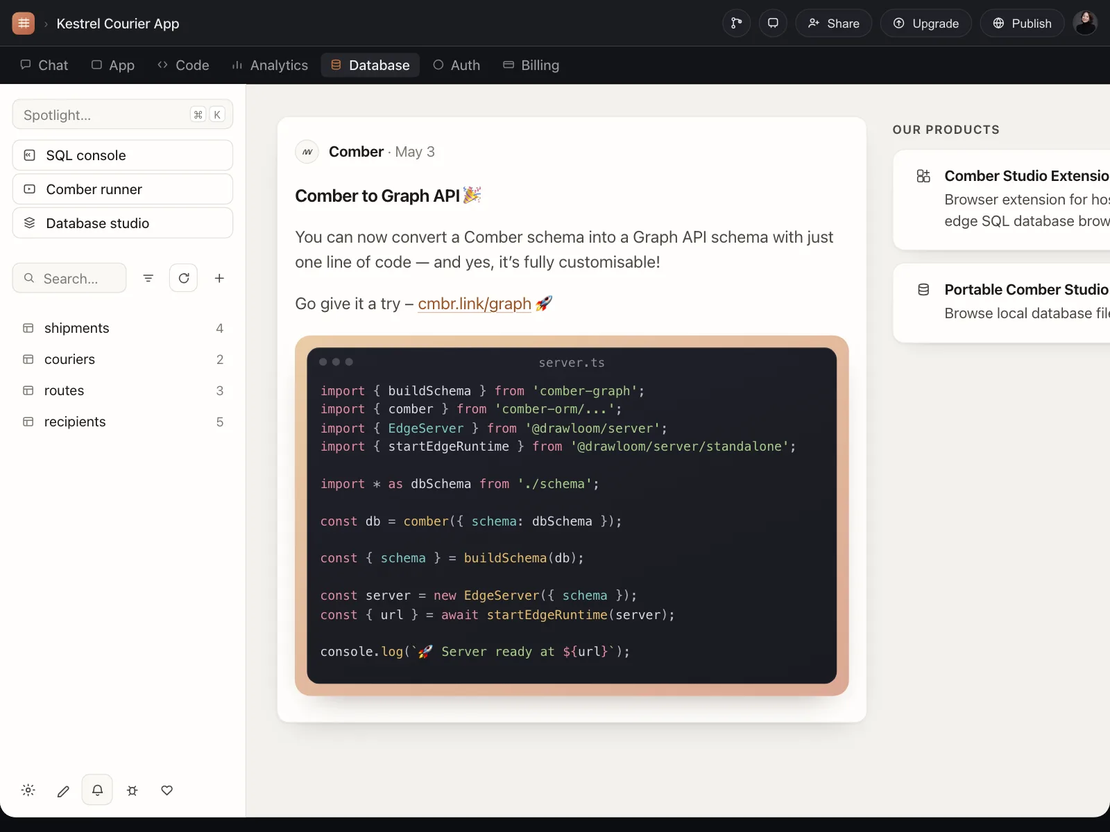 Code snippet