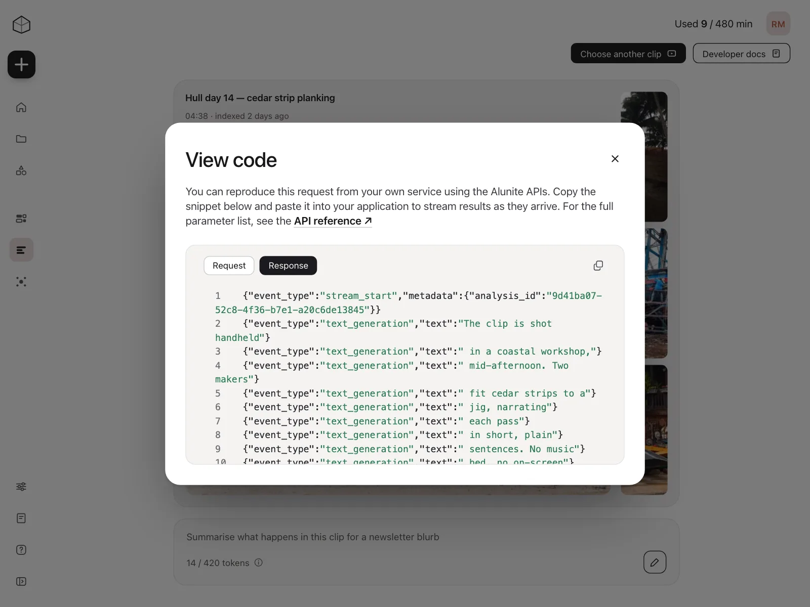 Code snippet