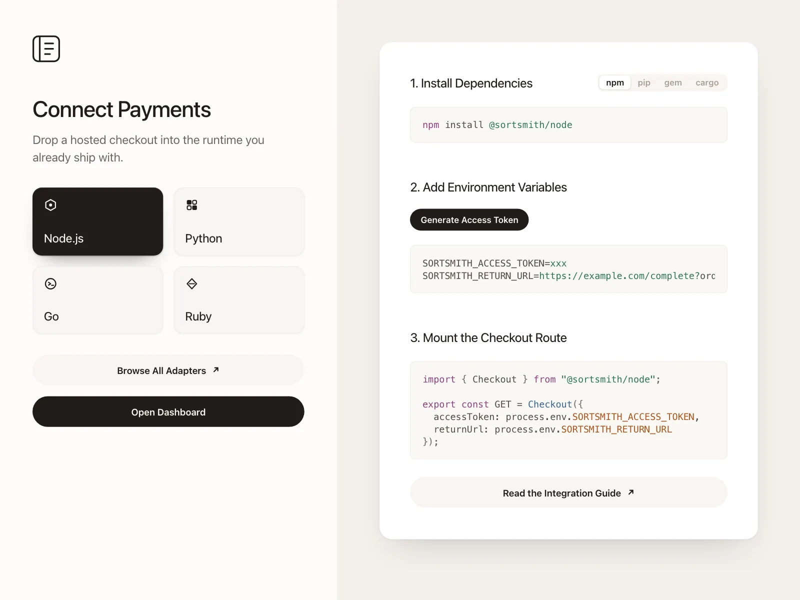 Code snippet