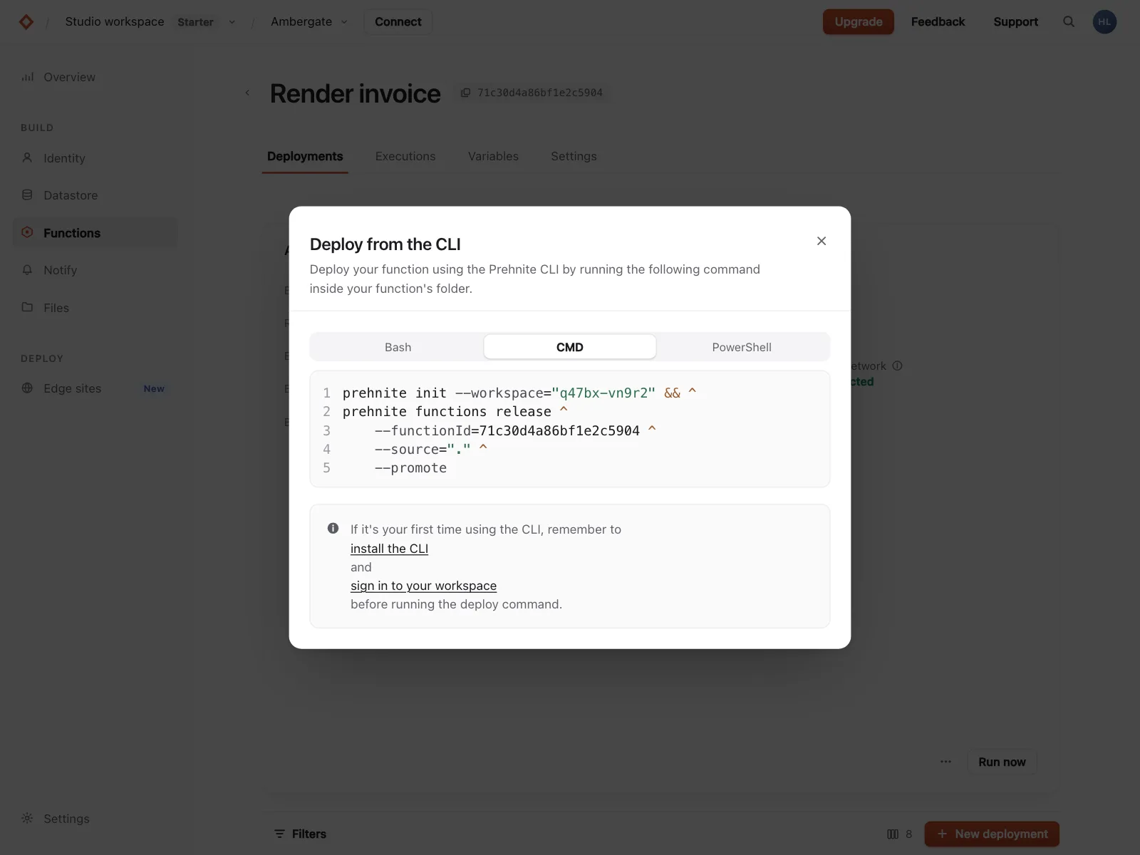 Code snippet