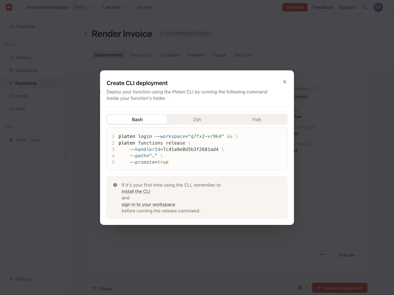Code snippet