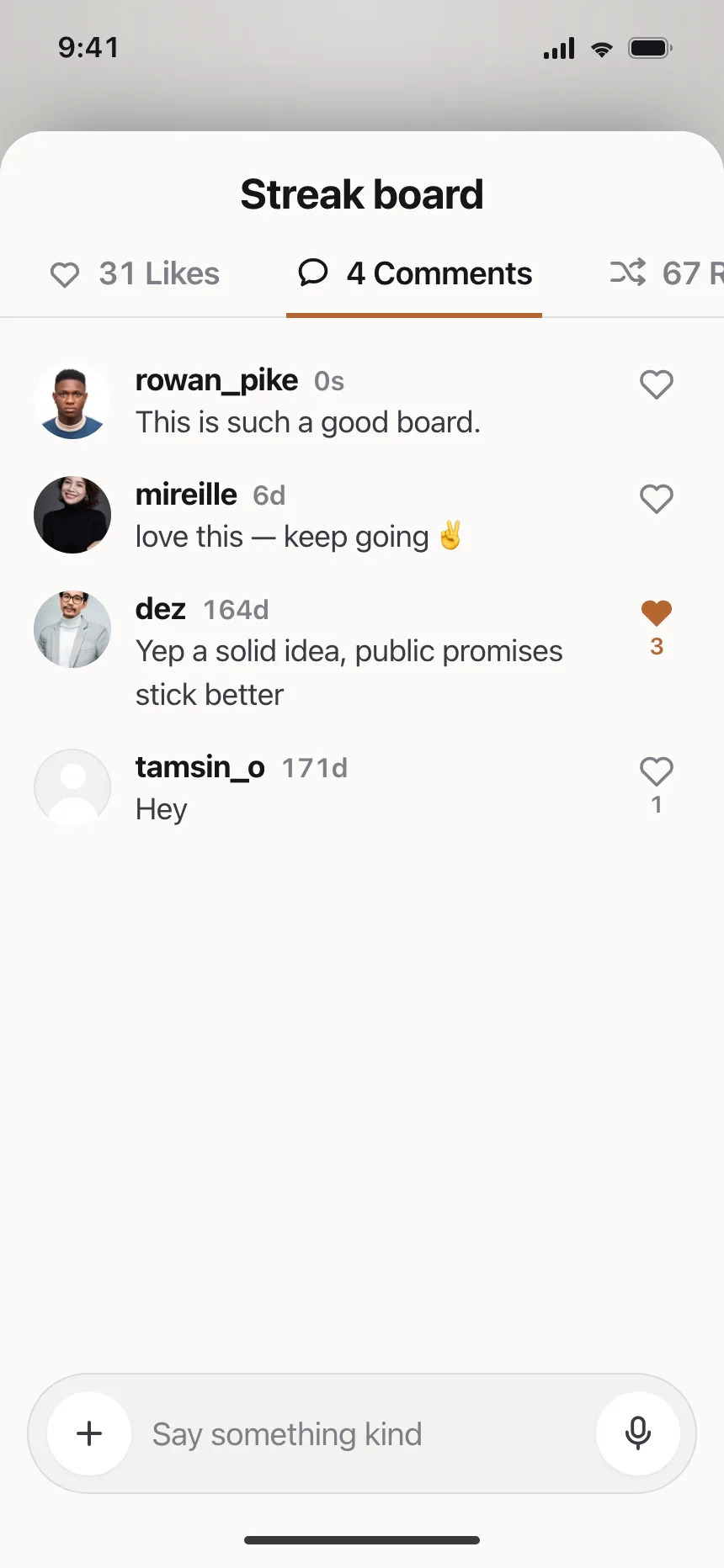 Comments