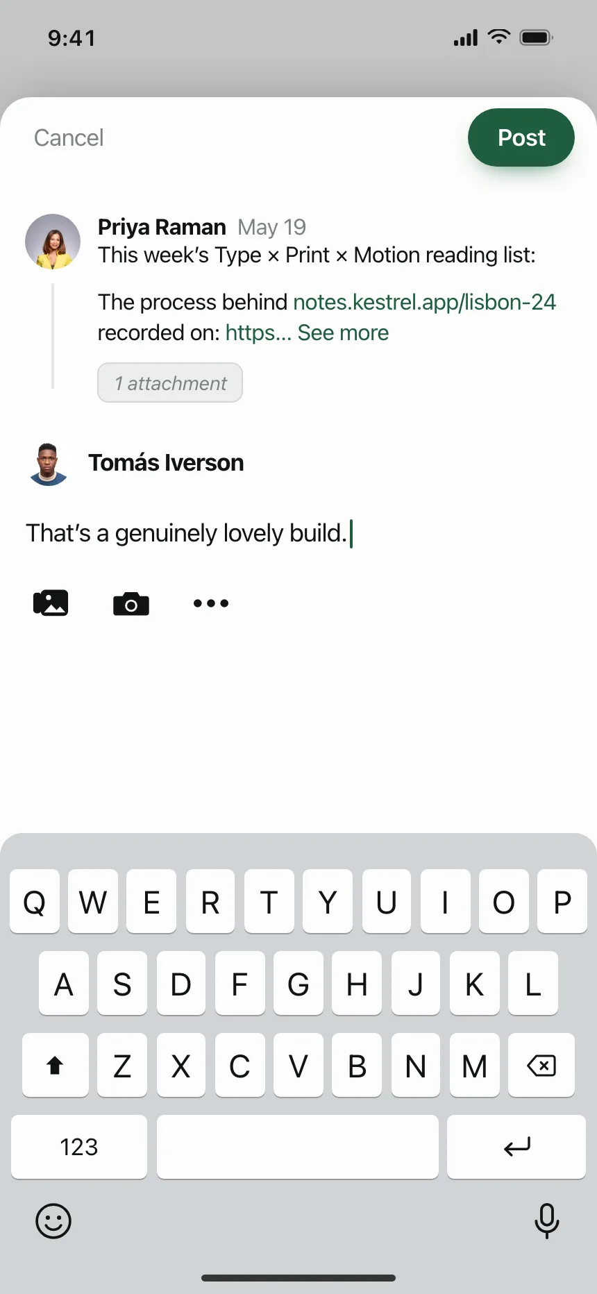 Comments