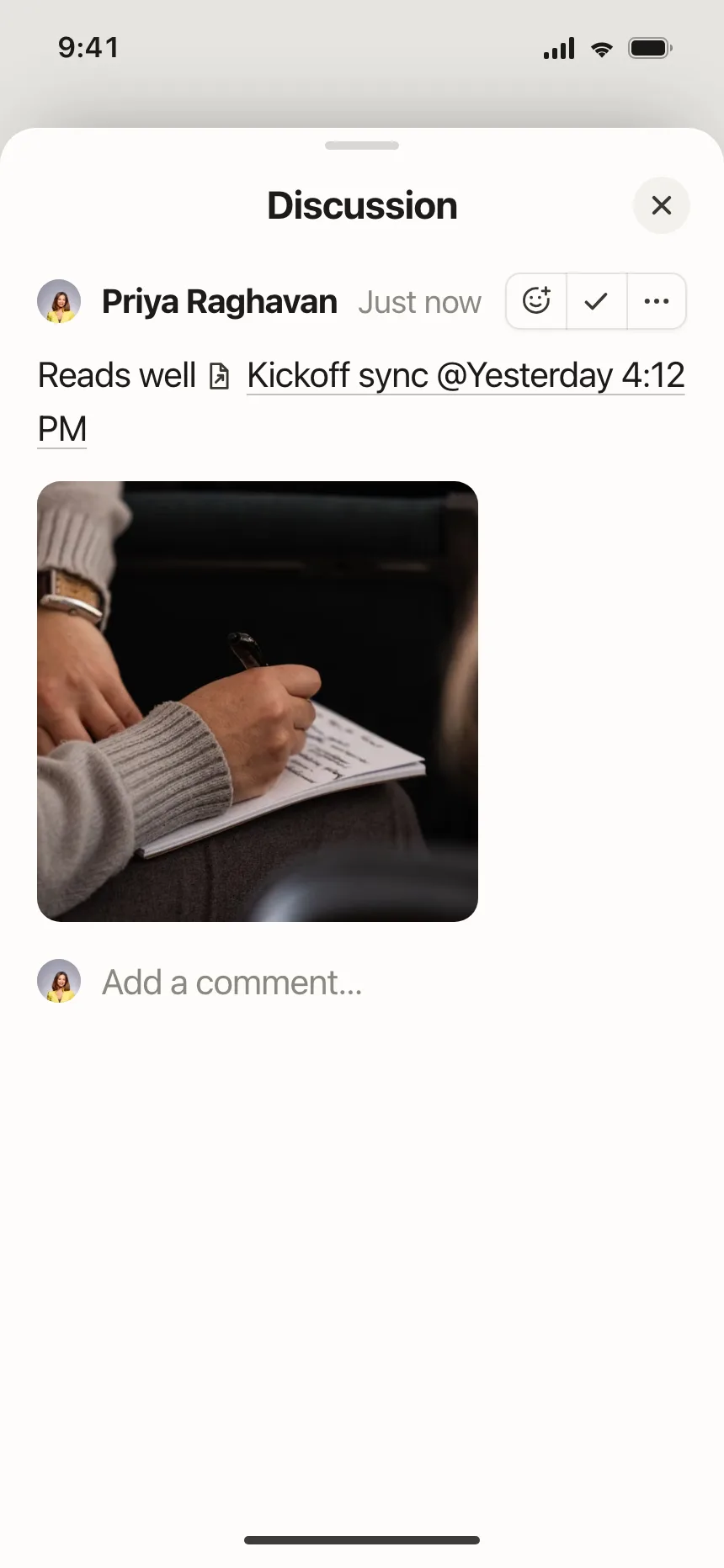 Comments