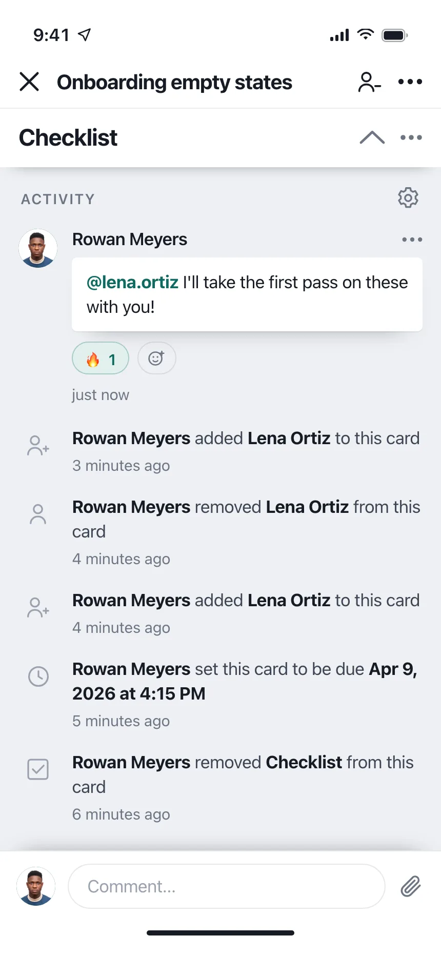 Comments