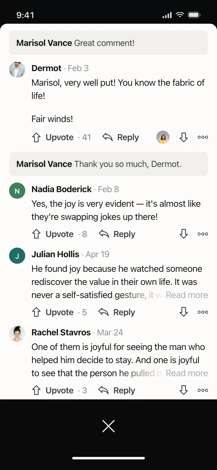 Comments