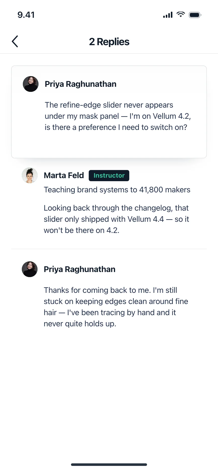 Comments