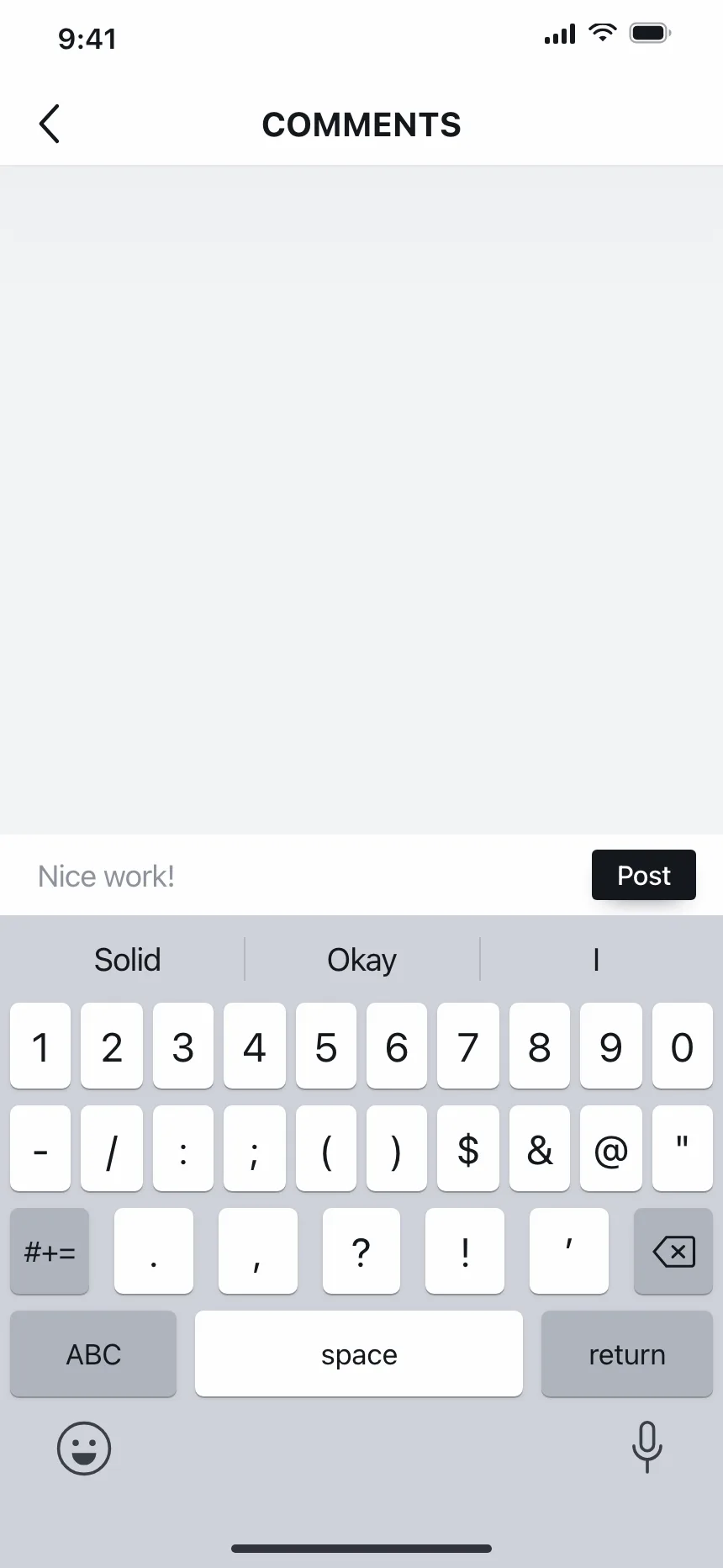 Comments