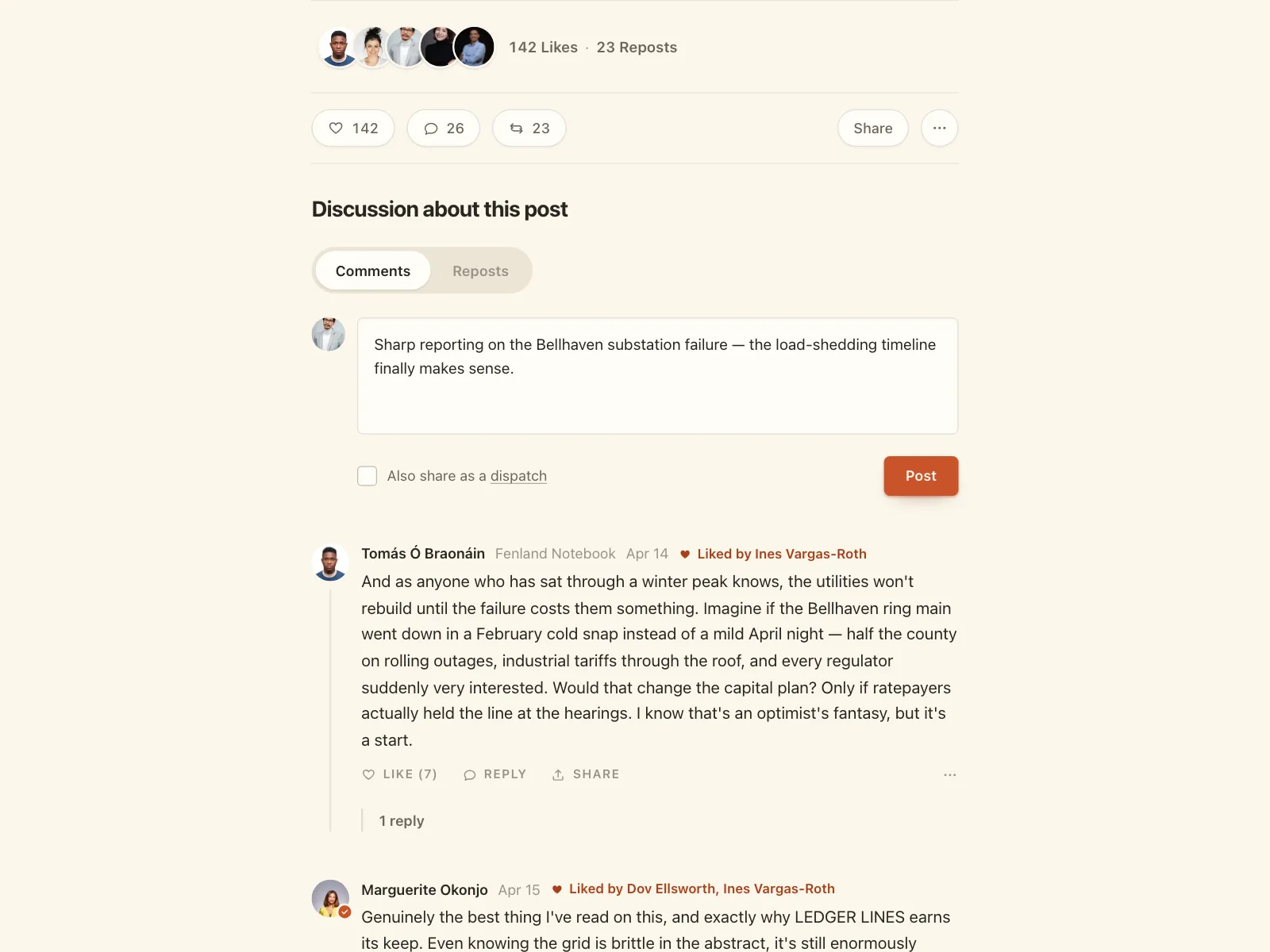 Comments