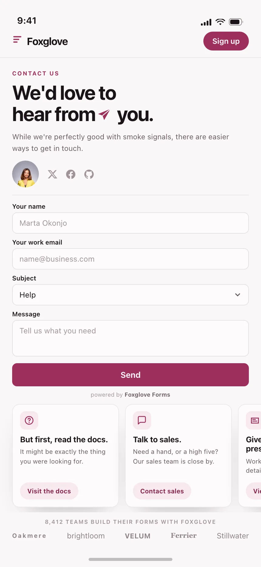 Contact