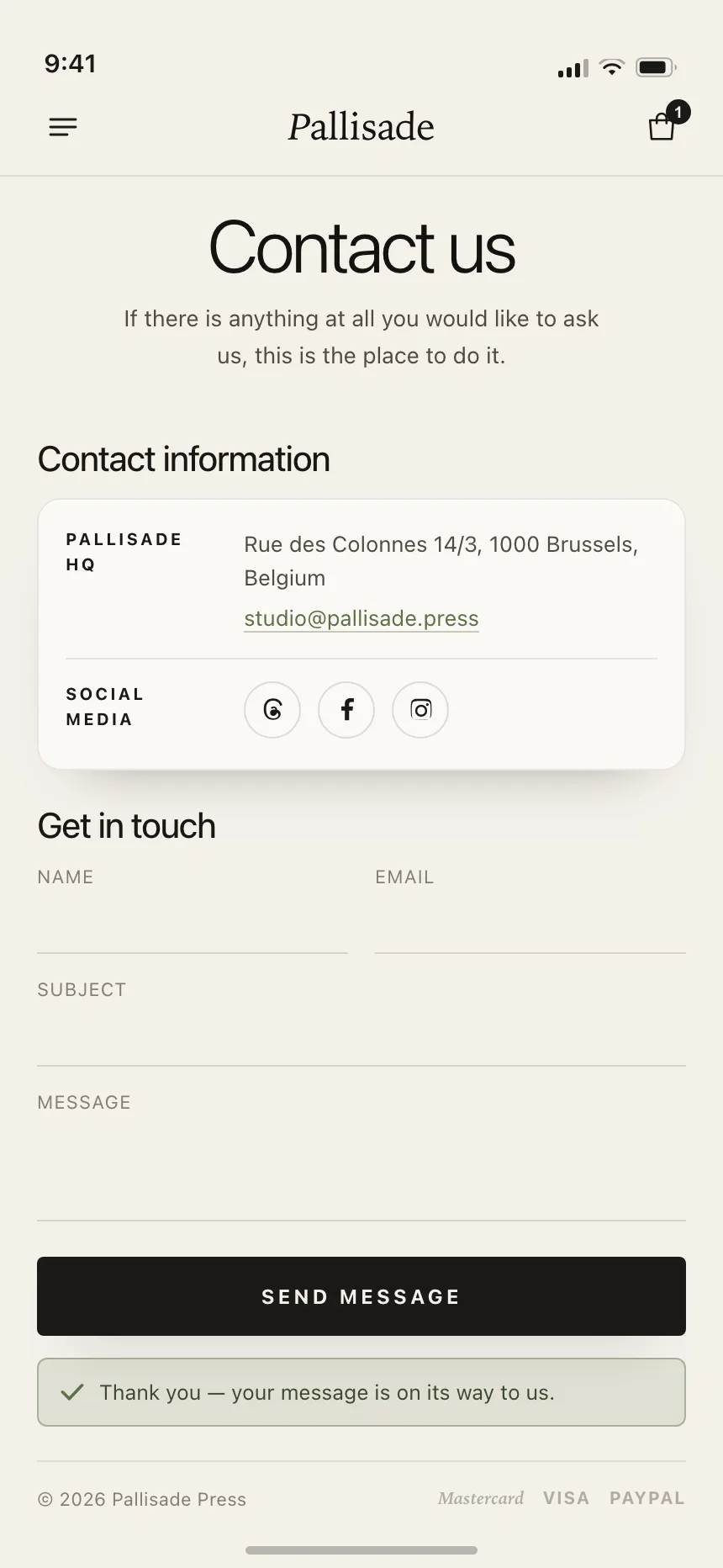 Contact