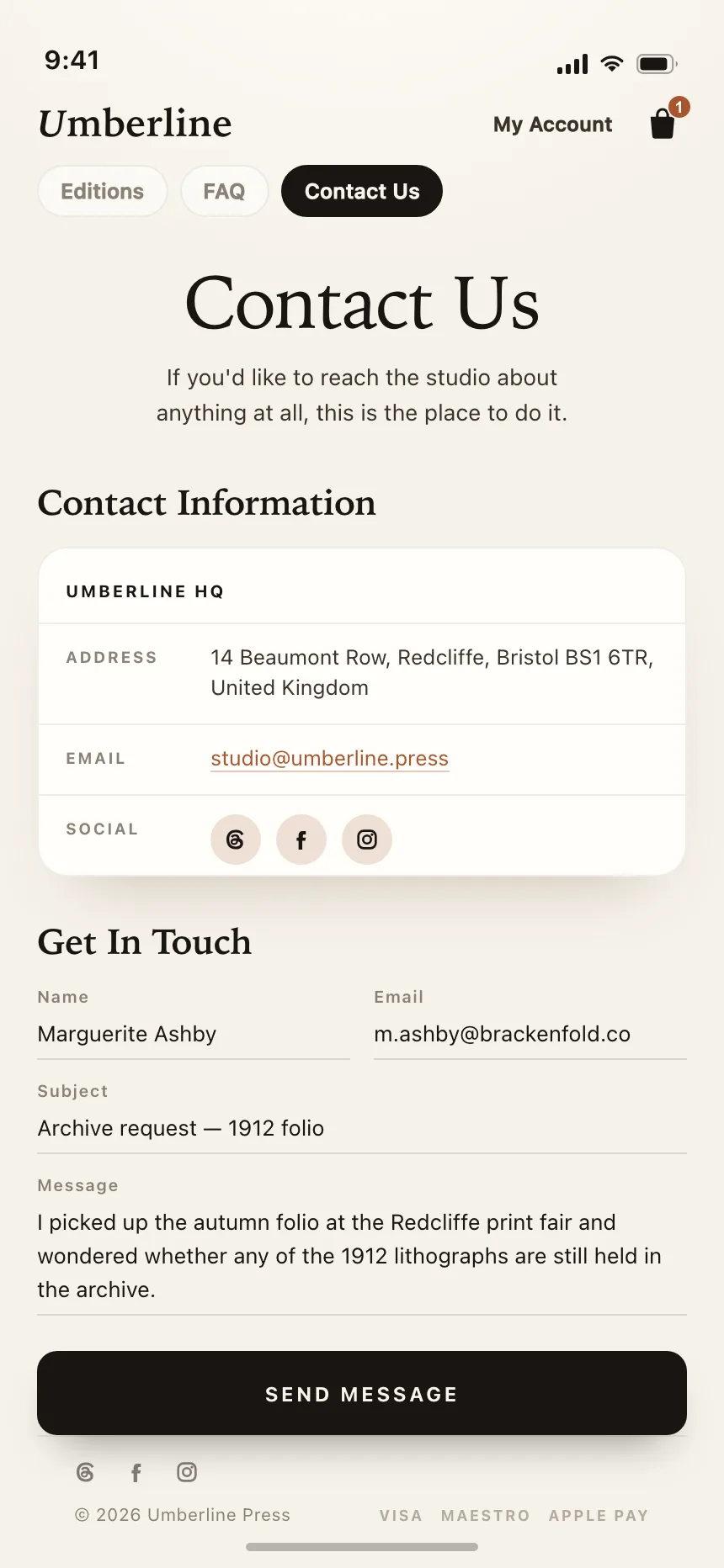 Contact