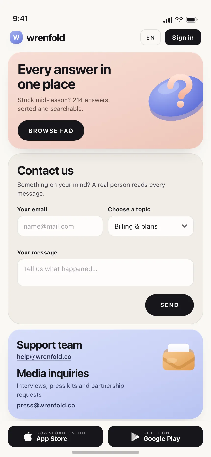 Contact