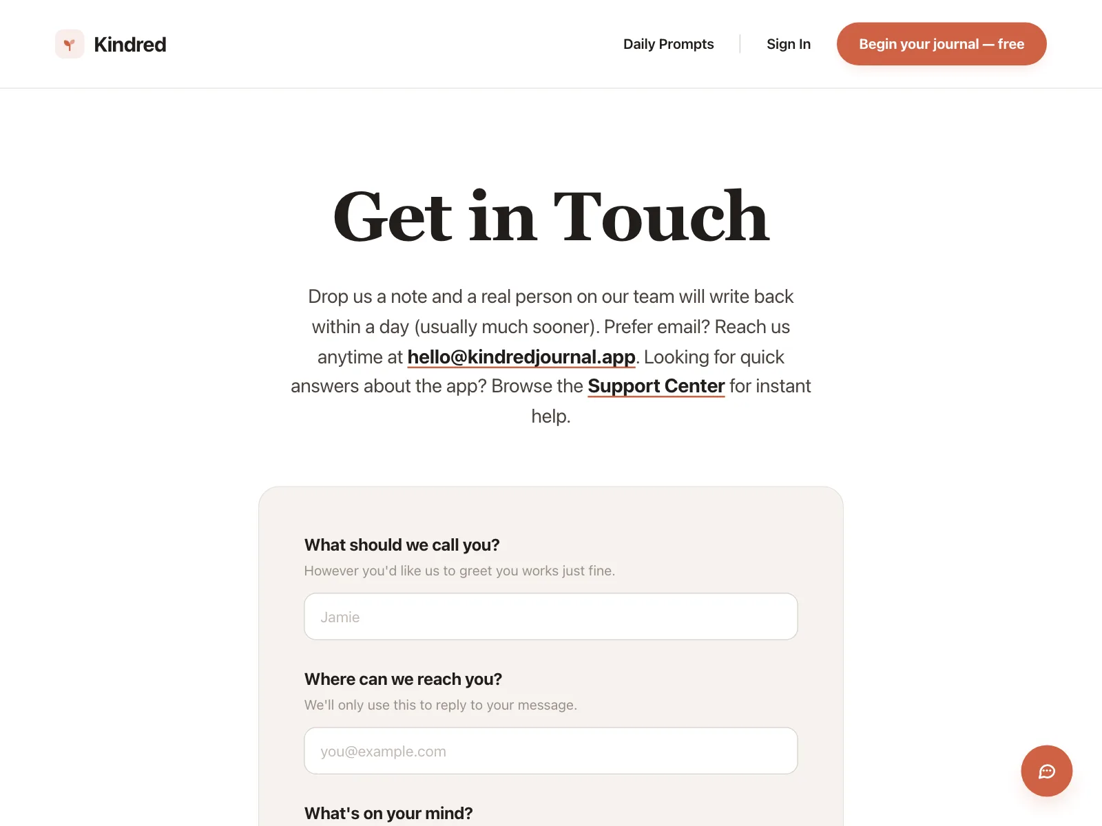 Contact