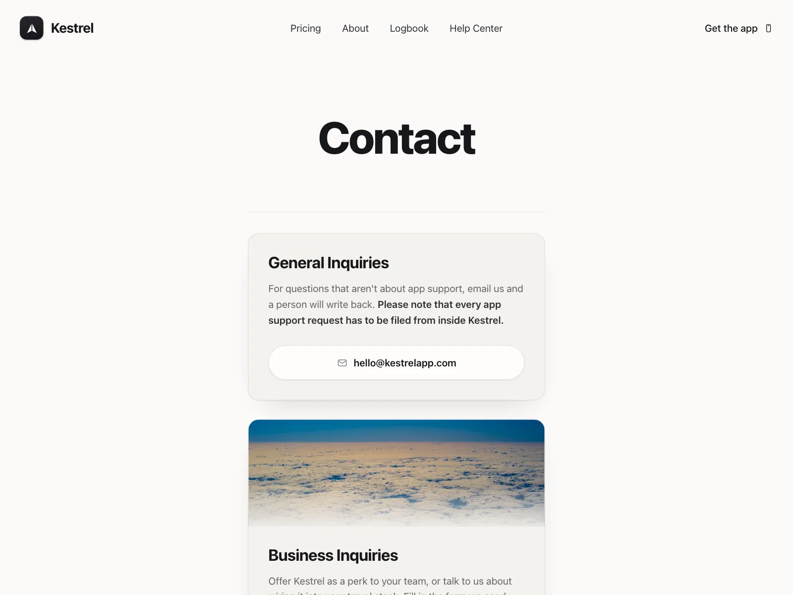 Contact