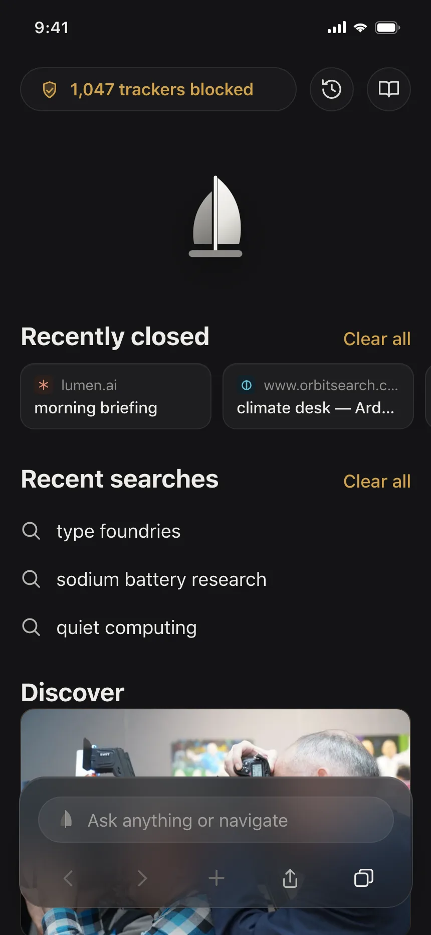 Dark mode