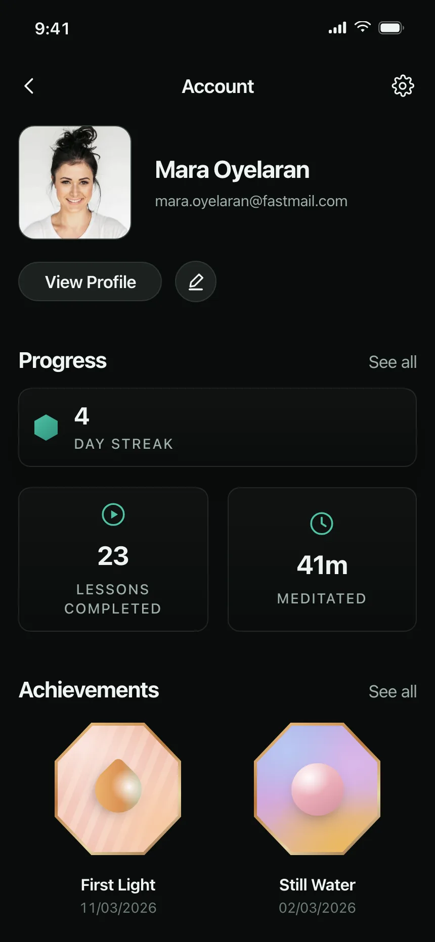 Dark mode