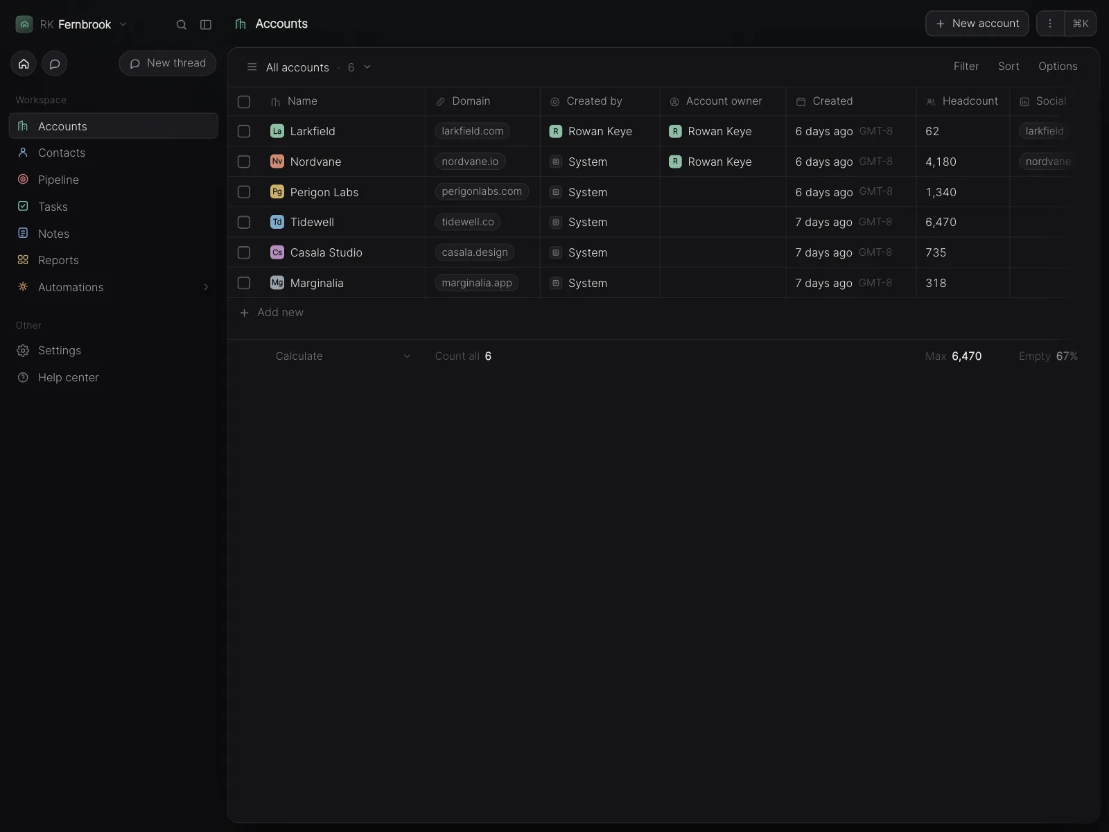 Dark mode