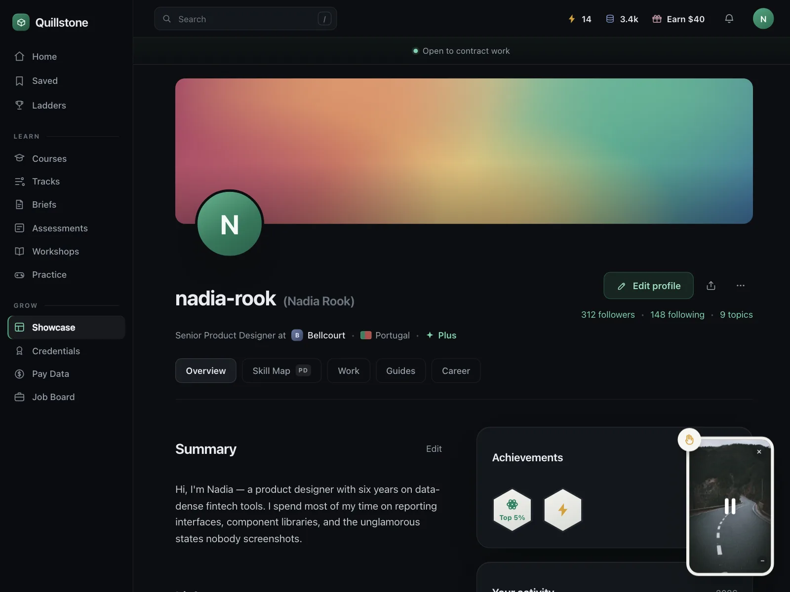 Dark mode