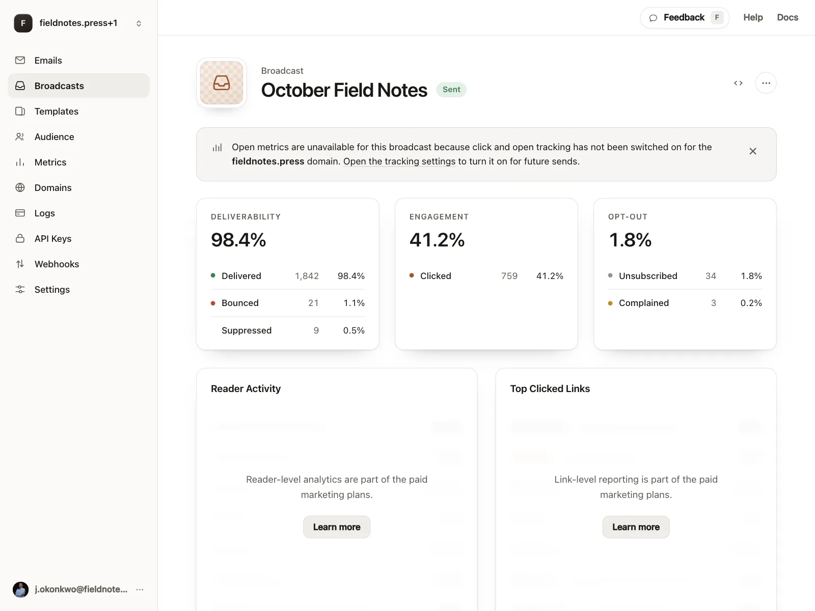 Dashboard