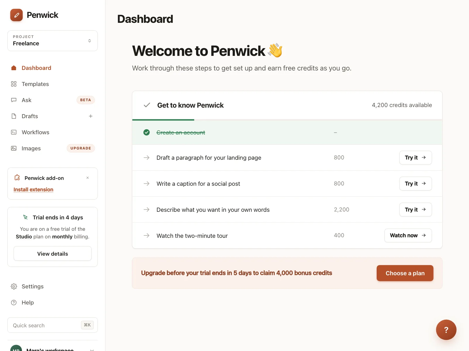 Dashboard